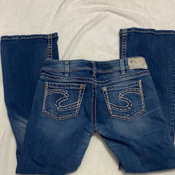 Silver Jeans Denim - Silver Suki Classic Boot Cut Blue Jeans
